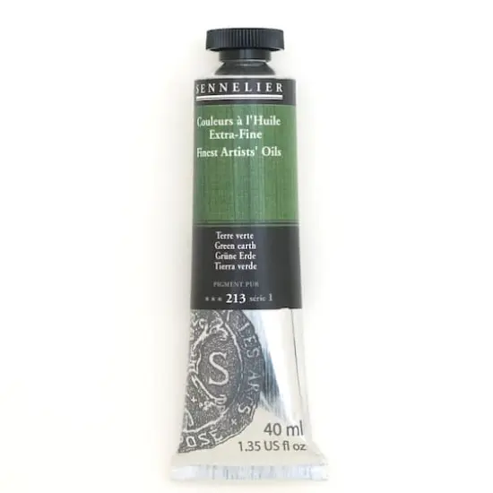 Sennelier Artists' Oil Color, 40mL 213 Green Earth S1 {1}