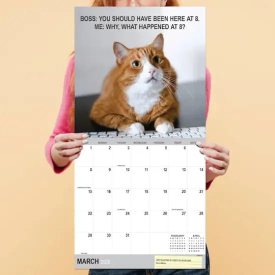 2026 Corporate Cats Wall Calendar {5}