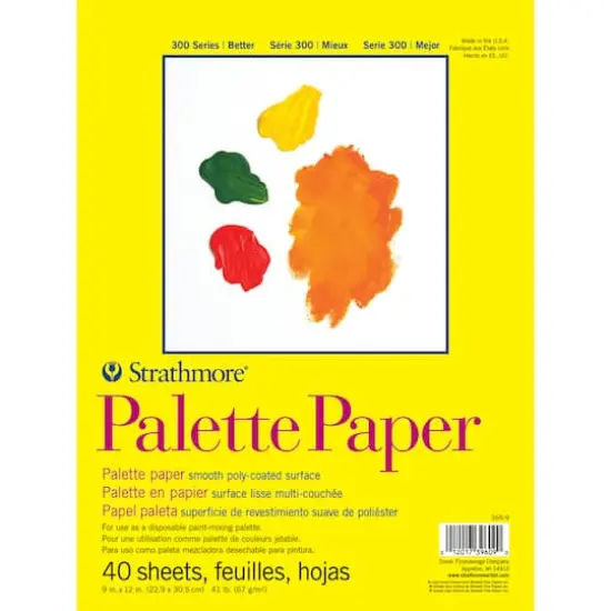 Strathmore Paper Palette Pad, 40 Sheets, 40 Sheets, 9" x 12" {1}