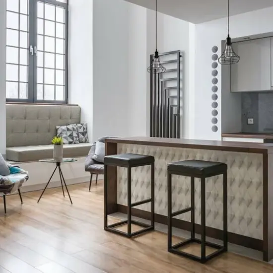 RoomMates Paragon Geometric Peel & Stick Wallpaper Taupe and White {4}