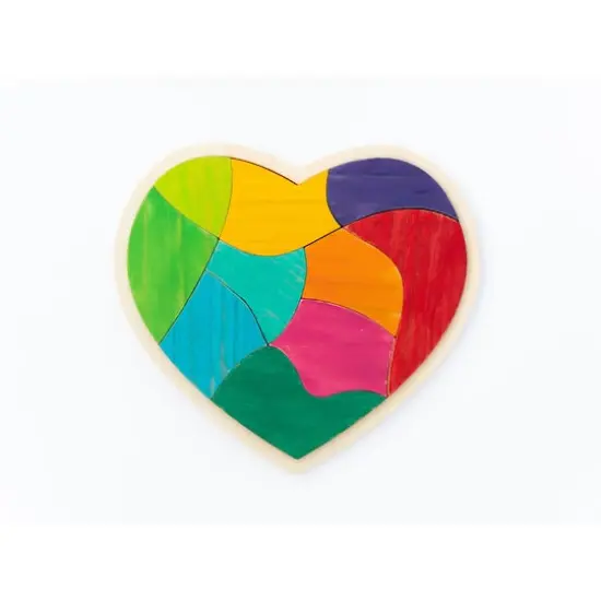 The Freckled Frog Heart Full of Colors Puzzle {1}