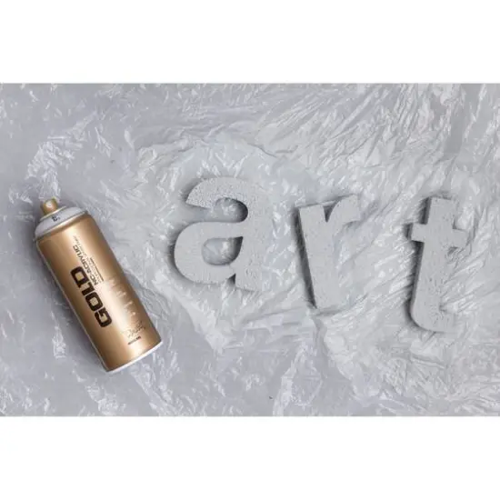 Montana&trade; Gold Acrylic Professional Spray Paint G7020 Wall {5}