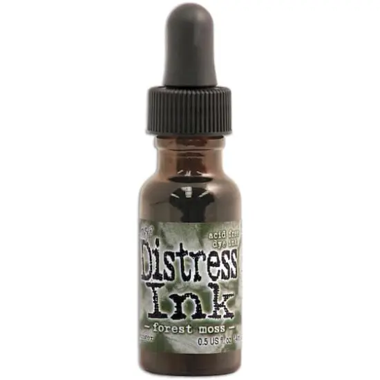 Tim Holtz Distress&reg; Ink Pad Reinker Forest Moss {1}