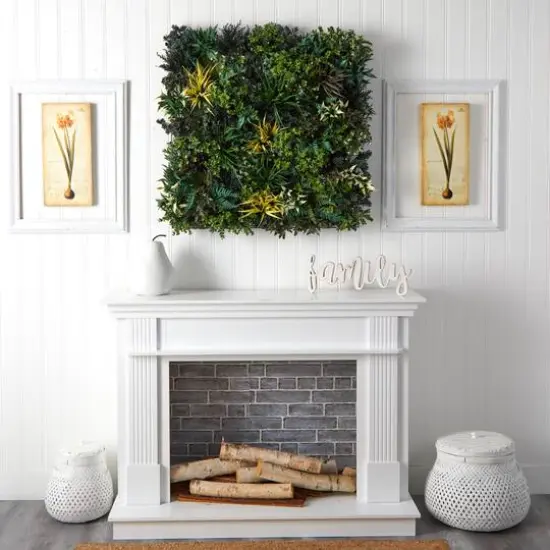 3ft. Greenery & Fern Wall Panel {6}