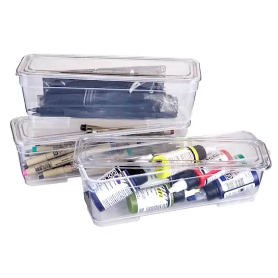ArtBin&reg; Long Storage Bins, 4ct. {7}