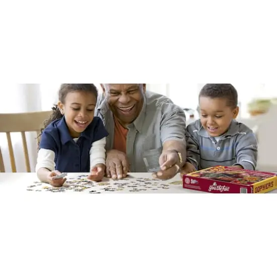 College Team Retro Series 500 Piece Puzzle Minnesota Golden Gophers {4}