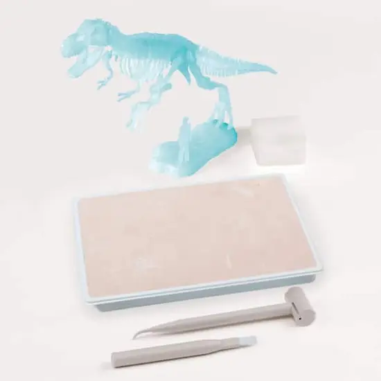 Thames & Kosmos I Dig It! Dinos Glow-in-the-Dark T. Rex Excavation Kit {4}