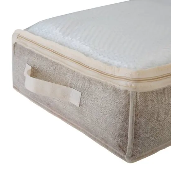 Simplify Under the Bed Storage Bag, 2ct. Beige {6}