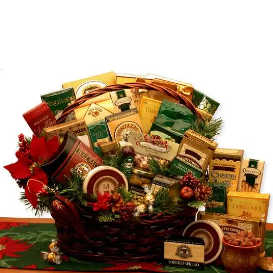 Grand Gatherings Holiday Gourmet Gift Basket {1}