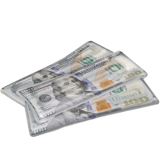 84" White & Green Benjamin Franklin Money Inflatable Pool Lounger {1}