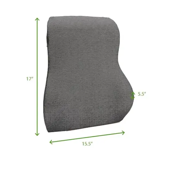 Mind Reader Black Vertical Posture Corrector Back Rest {4}