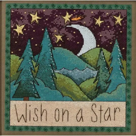 Mill Hill&reg; Sticks&reg; Wish On A Star Counted Cross Stitch Kit {4}
