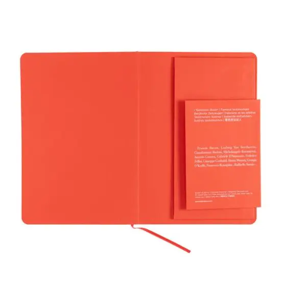 Fabriano&reg; EcoQua Plus A5 Graph Stitch-Bound Notebook Red {9}