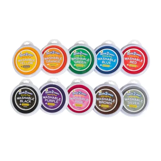 Ready2Learn&trade; Giant Stampers & Stamp Pad Kit {7}