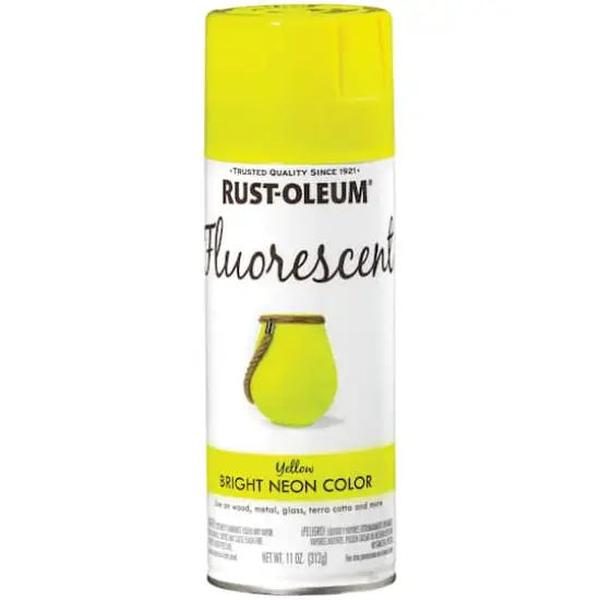 Rust-Oleum&reg; Fluorescent Spray Paint Yellow {1}