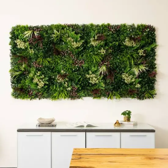 20" Corfu Island Artificial Living Wall Panels, 3ct. {11}