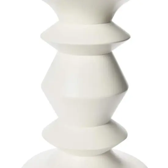 Hello Honey&reg; Berns Mid-Century Modern Solid Mango Table with Flat Top White {4}