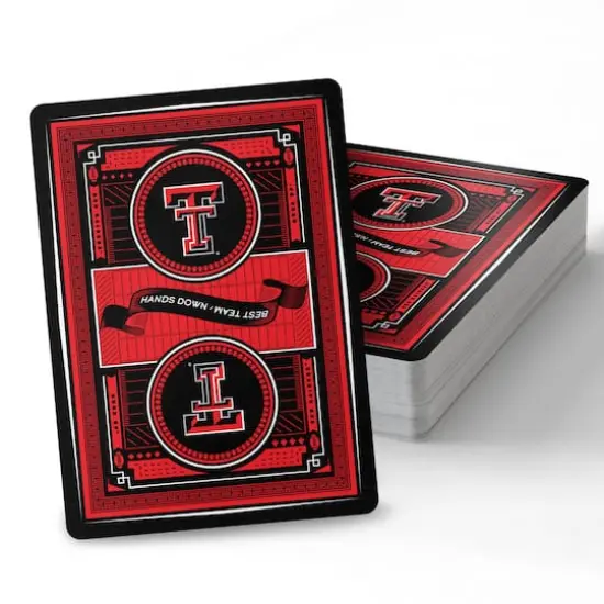 NCAA Classic Series Playing Cards Texas Tech Red Raiders {6}