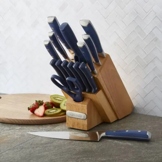 Farberware Ink Blue 15-Piece Cutlery Set {6}