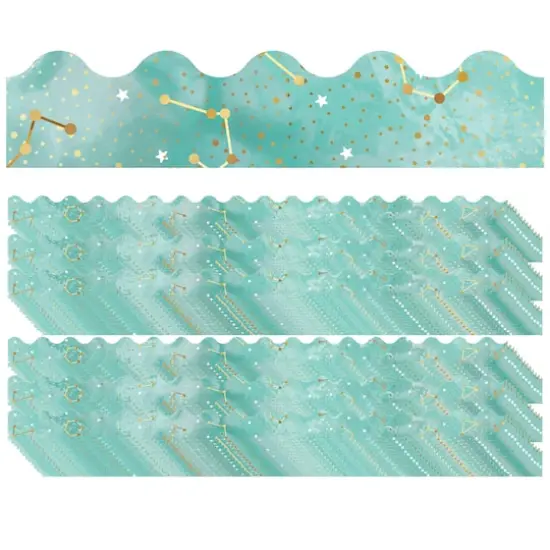 Carson Dellosa Education&reg; Galaxy Constellations Scalloped Border Set, 39ft. {3}