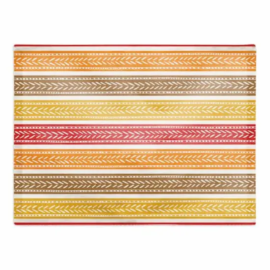 Fall Stripes Poly Twill Placemat {1}