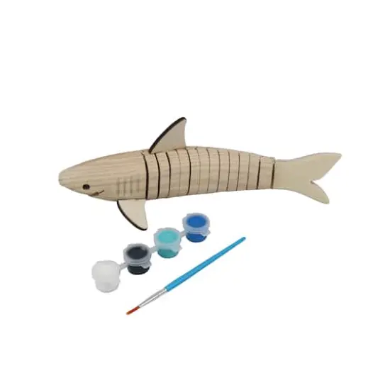 Wooden Wiggle Shark Kit by Creatology&trade; {1}