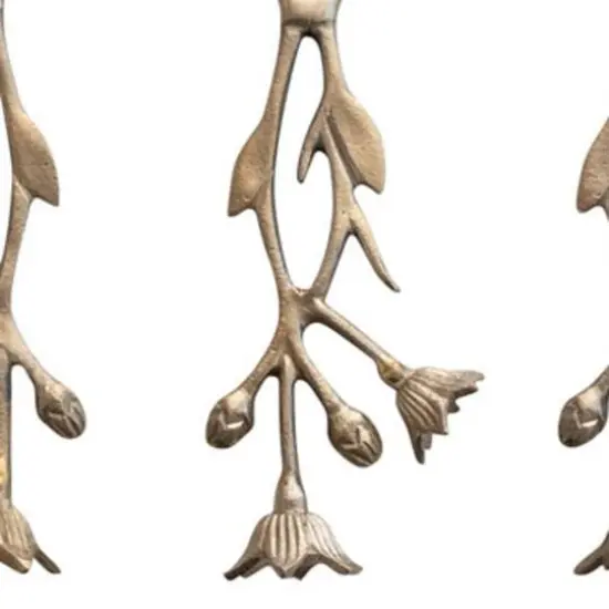 Hello Honey&reg; Stainless Steel & Brass Cheese Knives, 3ct. {6}