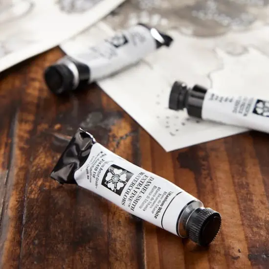 Daniel Smith Extra Fine&trade; Watercolor, 5mL Titanium White {4}