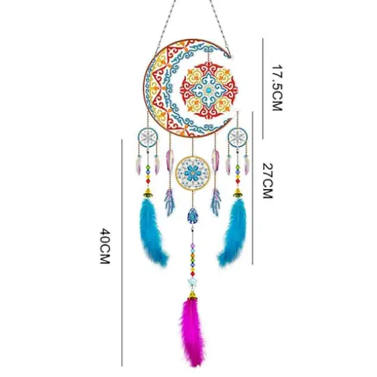 Sparkly Selections Moon Dreamcatcher Diamond Painting {3}