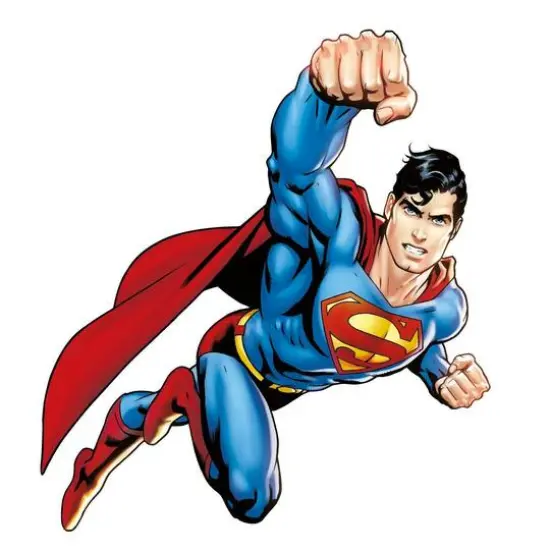 RoomMates Superman Day Of Doom Peel & Stick Giant Wall Decal {1}