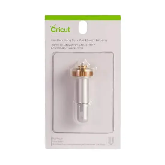 Cricut&reg; Fine Debossing Tip + QuickSwap&trade; Housing {1}