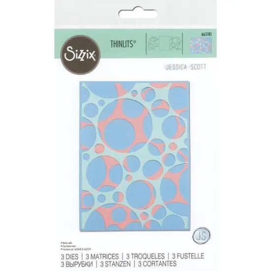 Sizzix&reg; Thinlits&trade; Circle Layers Die Set {1}