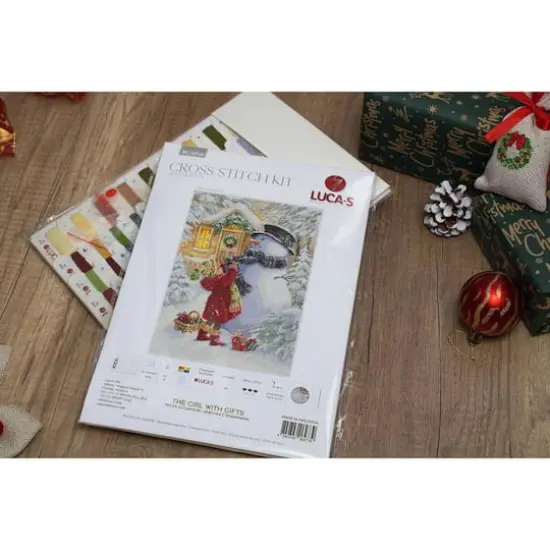 Luca-S The Girl With G Counted Cross-Stitch Kit {3}