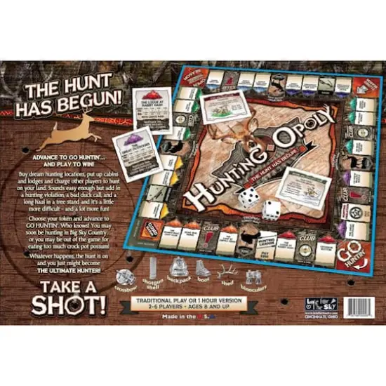 Late For The Sky Huntingopoly Game {3}