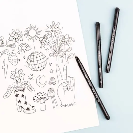 Tombow Mono Drawing Pen Set {12}