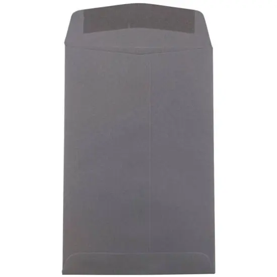JAM Paper 6" x 9" Dark Gray Open End Catalog Premium Envelopes {3}