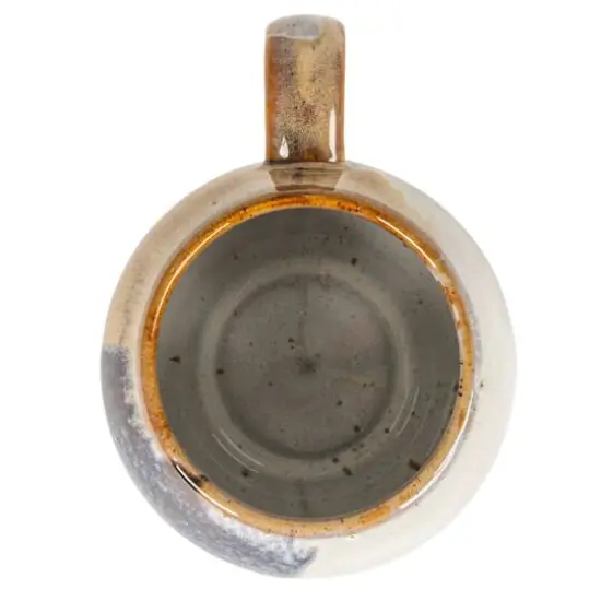 Hello Honey&reg; 2.75" Tan & White Earthen Sip Stoneware Mugs, 4ct. {7}