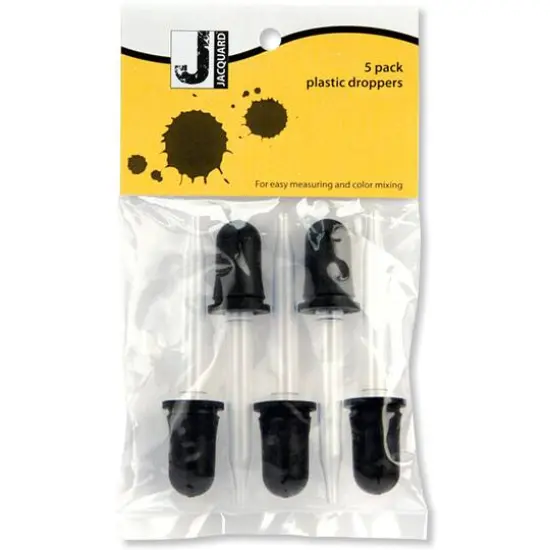 Jacquard Plastic Droppers, 5ct. {1}