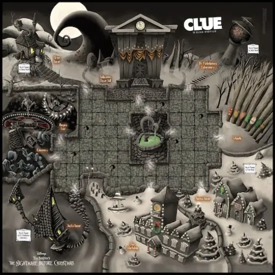 USAopoly CLUE&reg;: Disney Tim Burton's The Nightmare Before Christmas {4}
