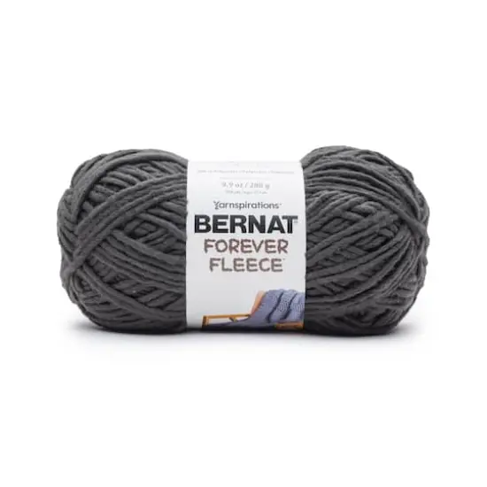 Bernat&reg; Forever Fleece&trade; Yarn Coal {1}