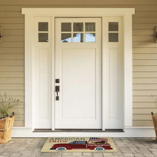 DII&reg; Patriotic Truck Doormat {3}