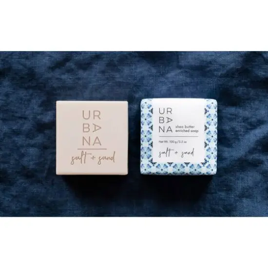 European Soaps Urbana Bar, 100g Salt + Sand {8}