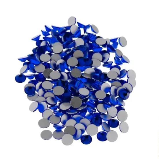 SS16 Glass Flatback Rhinestones by Bead Landing&trade; Sapphire {1}