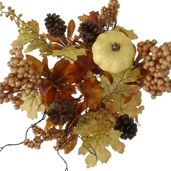 21" Cream Pumpkin & Berry Deluxe Bush by Ashland&reg; {3}