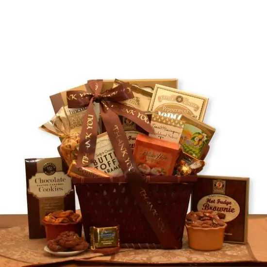 A Very Special Thank you Gourmet Gift Basket {1}