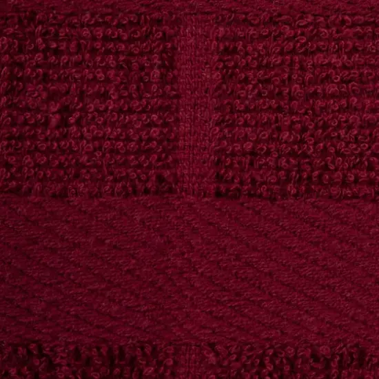 DII&reg; Windowpane Terry Dish Towels, 4ct. Wine {7}