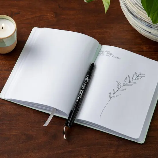 6" x 8" Hardcover Dot Journal by Artist's Loft&trade; Mint Green {3}