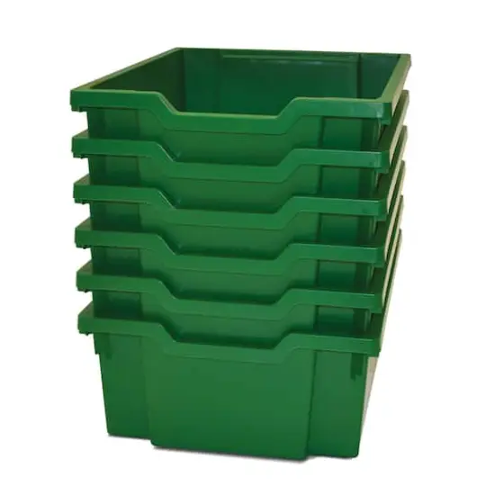 Gratnells Deep F2 Tray, 6ct. Grass Green {1}