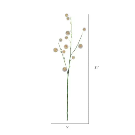 Yellow Pom Pom Spray, 3ct. {3}