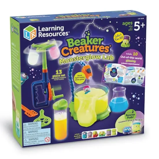 Learning Resources Beaker Creatures Monsterglow Lab {4}
